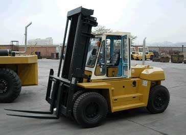 China CE approval 10 tons diesel forklift truck 