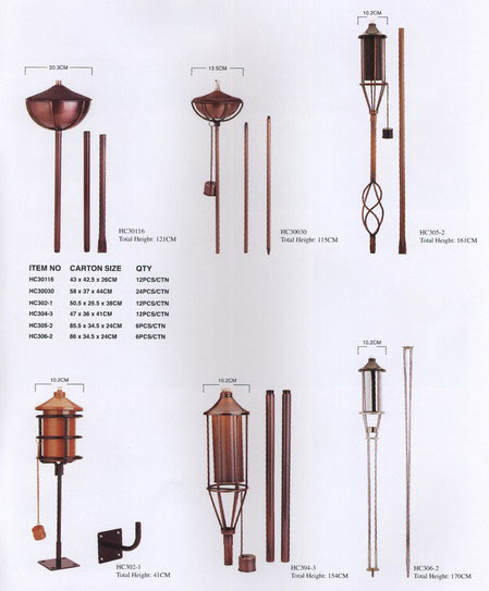 China export outdoor torch lamps